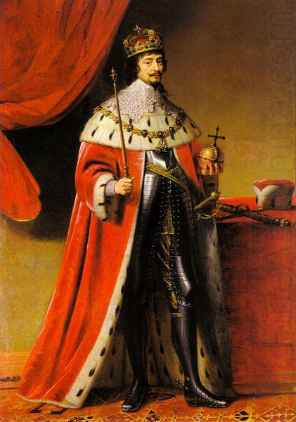 Portrait of Frederick V, Elector Palatine (1596-1632), as King of Bohemia, Gerard van Honthorst